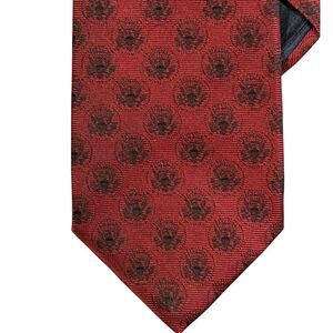 Brooks Brothers Tie Burgundy White House Historical Association Silk USA